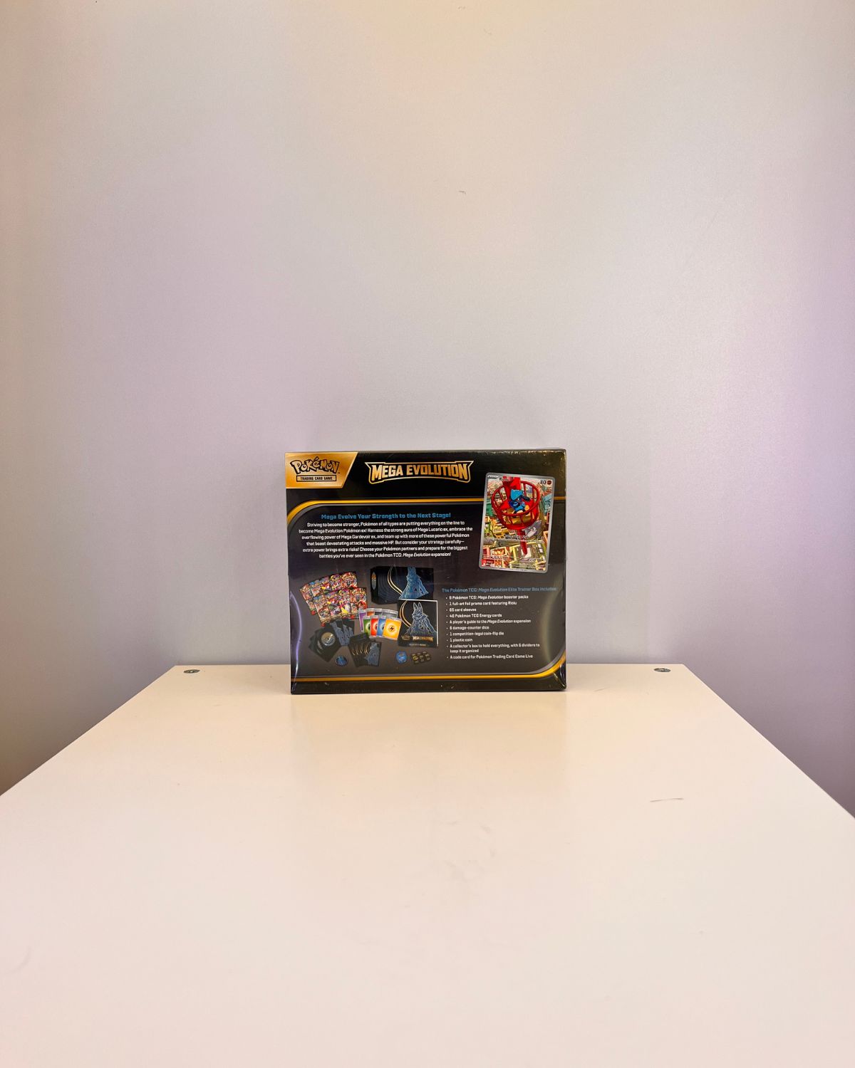 Pokemon TCG Elite Trainer Box Mega Evolution Mega Lucario