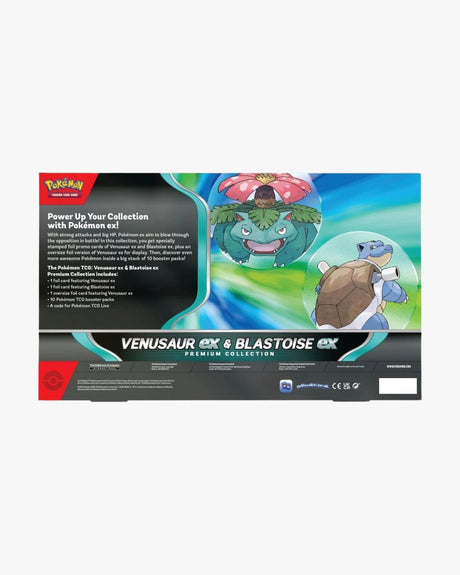 Pokemon TCG Premium Collection Venusaur ex & Blastoise ex